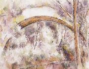 Paul Cezanne The Bridge of Trois-Sautets Sweden oil painting artist